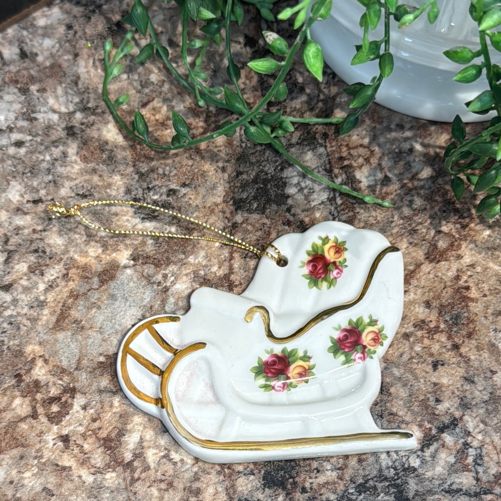 Vintage Royal Albert ornament